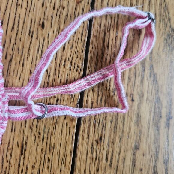 Gap Pink & White Stripe Sleeveless Summer Top Women's Medium - Picture 5 of 7